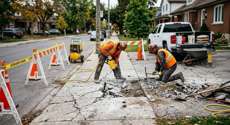 Sidewalk Patching